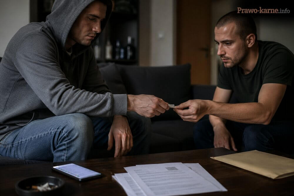 Udzielenie narkotyków znajomemu – kiedy jest przestępstwem?